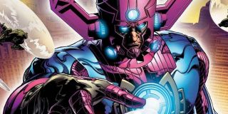 10. Galactus - Ostatni ocalały z uniwersum, które istniało przed wszechświatem funkcjonującym obecnie. Pożeracz światów, który potrafi jednocześnie stwarzać życie i planety. Jego moce mają boski wymiar; nie wiemy także, jak Galactus naprawdę wygląda – jego komiksowy wizerunek ma być tylko projekcją ludzkiego umysłu.