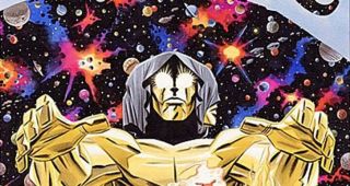 2. Living Tribunal - Herold One-Above All stojący na straży równowagi w całym multiwersum. Ma moc niszczenia całych planet i powoływania do życia gwiazd poprzez wybuchy supernowych. Jest potężniejszy niż Thanos uzbrojony w Rękawicę Nieskończoności.