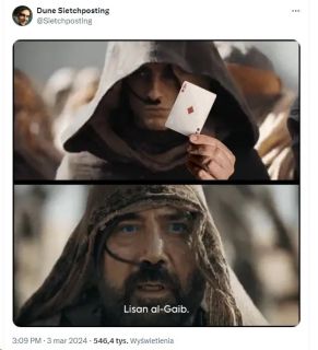 Diuna: Część druga - najlepsze memy