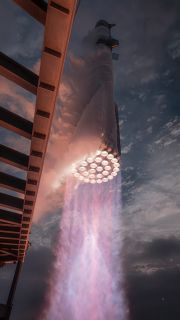 Starship - zdjęcia pokazujące 3. lot testowy rakiety SpaceX