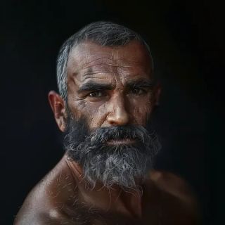 Stilgar - wygląd postaci wg opisu z książek (AI)