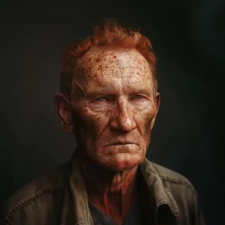 Imperator Szaddam IV - wygląd postaci wg opisu z książek (AI)