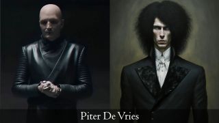 Piter De Vries w filmie i wg opisu z książki (AI)