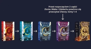 Sarah J Maas: kolejność czytania książek