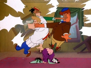 Dora Kąseczek-Dziubdziulińska i kawalerowie vs. Dan (Kawalerowie z Uniwersytetu Pimenckiego - 1942)