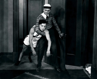 Buster Keaton vs. Jeff (Sportowiec z miłości - 1927)