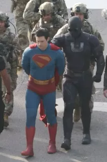 Superman - zdjecia z planu