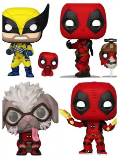 Deadpool & Wolverine - figurki Funko Pops