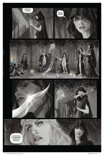 Czarna magia. Pierwsza księga cieni - plansza