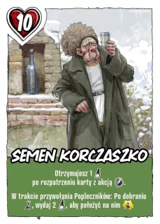 Jakub Wędrowycz. Upiorne wczasy - karta z gry