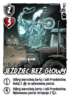Jakub Wędrowycz. Upiorne wczasy - karta z gry