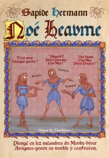 plakaty filmów i seriali jak ze średniowiecza