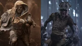 Łatwość ruchu orków była o tyle ważna, że w 2. sezonie czeka ich „o wiele więcej akrobacji”. 