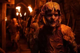 Charakteryzacja orka składa się z maski, części klatki piersiowej, całej głowy i części podbródka – te elementy można dowolnie mieszać i dopasowywać. 