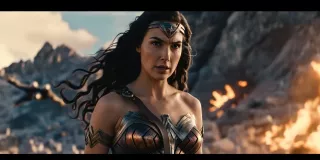 Prace AI po wprowadzeniu monitu "popular movie screencap" - znów bez wprowadzenia tytułu filmu