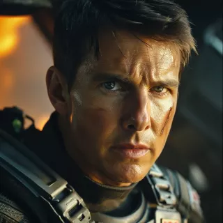 Prace AI po wprowadzeniu monitu "popular movie screencap" - znów bez wprowadzenia tytułu filmu