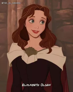 Aktorki Hollywood w stylu Disneya