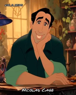 Aktorzy Hollywood w stylu Disneya