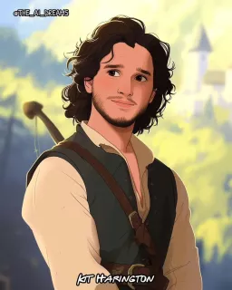 Aktorzy Hollywood w stylu Disneya