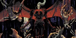 Antagonista potrafi także latać; niejednokrotnie widzieliśmy go z wyrastającymi z jego pleców, ogromnymi skrzydłami przywodzącymi na myśl skrzydła smoka.