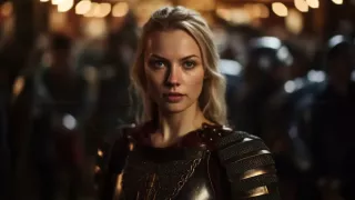 Éowina w wersji AI Overlords