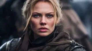 Éowina w wersji AI Overlords