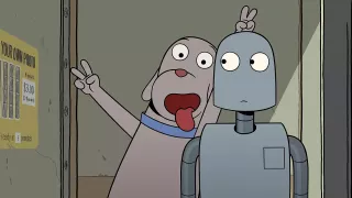 35. Pies i robot