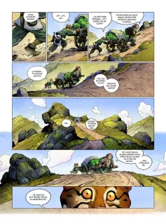 Pięć Krain. Tom 1 - plansza