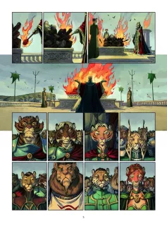 Pięć Krain. Tom 2 - plansza