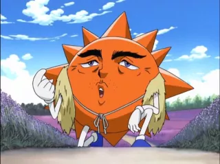 Bobobo-bo Bo-bobo - serial anime o człowieku, który ma zdolność kontrolowania włosów w nosie i wykorzystuje je do walki niczym pejcze. Walczy ze złą grupą, która chce sprawić, by wszyscy na świecie wyłysieli.