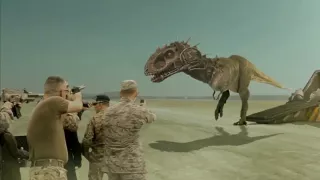 Jurassic Thunder - grupa komandosów i uzbrojone dinozaury walczą z zombie w czasie III wojny światowej.
