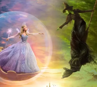Glinda i Elfaba z Wicked