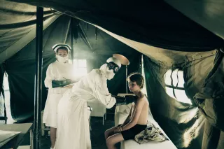 Czarna śmierć - oficjalne zdjęcie z serialu Telewizji Polskiej