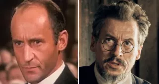 Znachor: Piotr Fronczewski i Mirosław Haniszewski jako Profesor Jerzy Dobraniecki