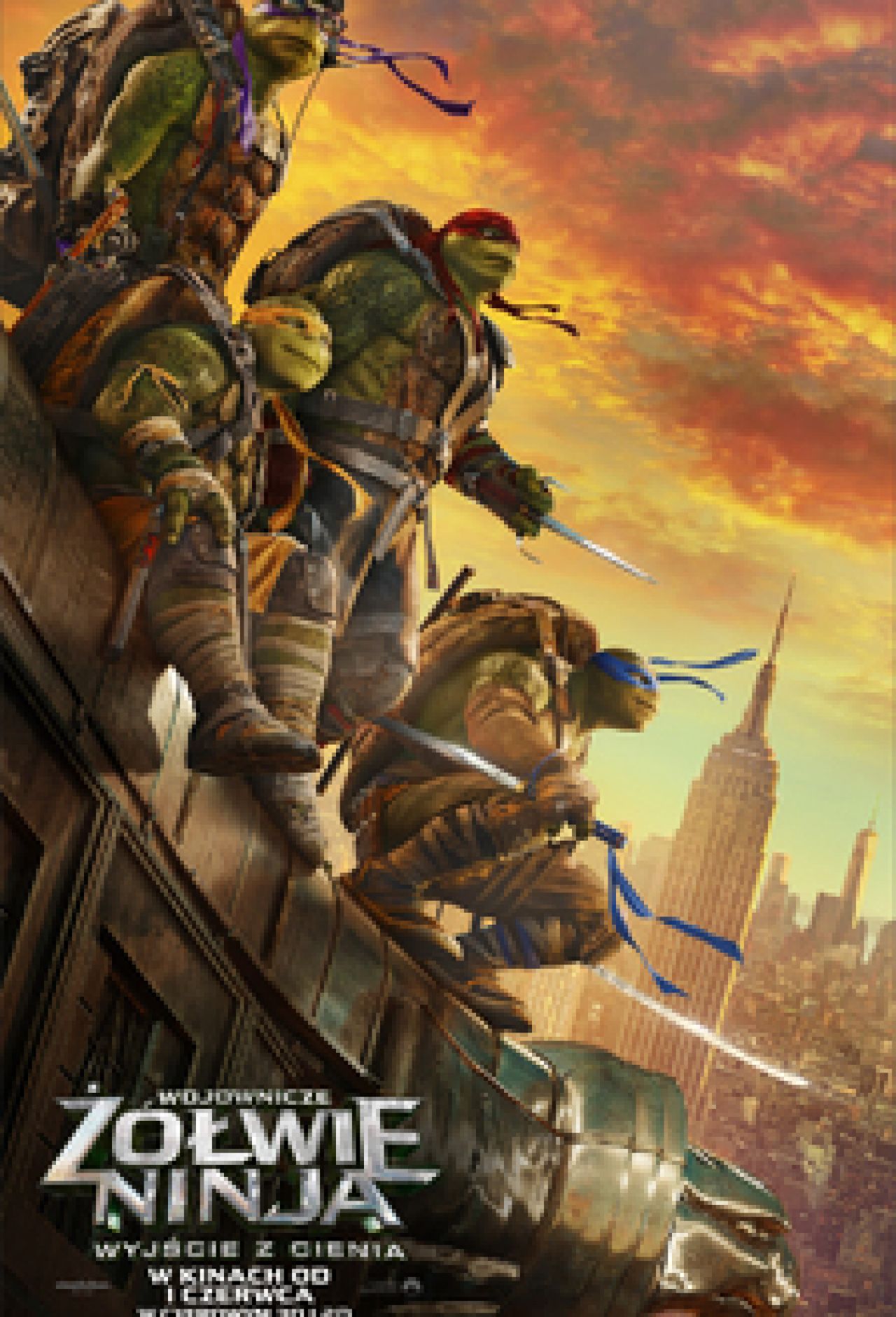 Wojownicze żółwie ninja: Wyjście z cienia (2016) - naEKRANIE.pl