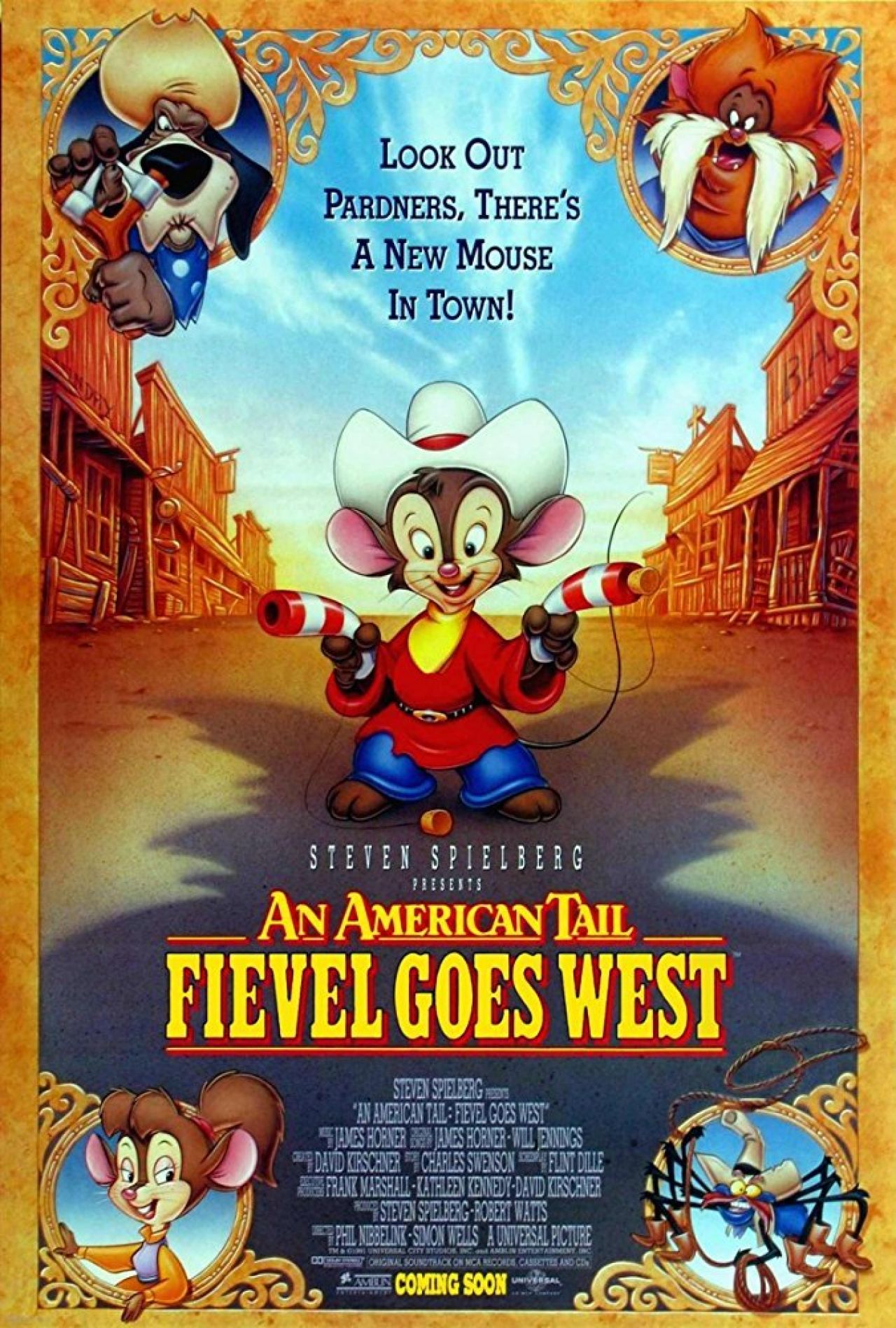Amerykańska opowieść: Fievel rusza na Zachód (1991) - naEKRANIE.pl