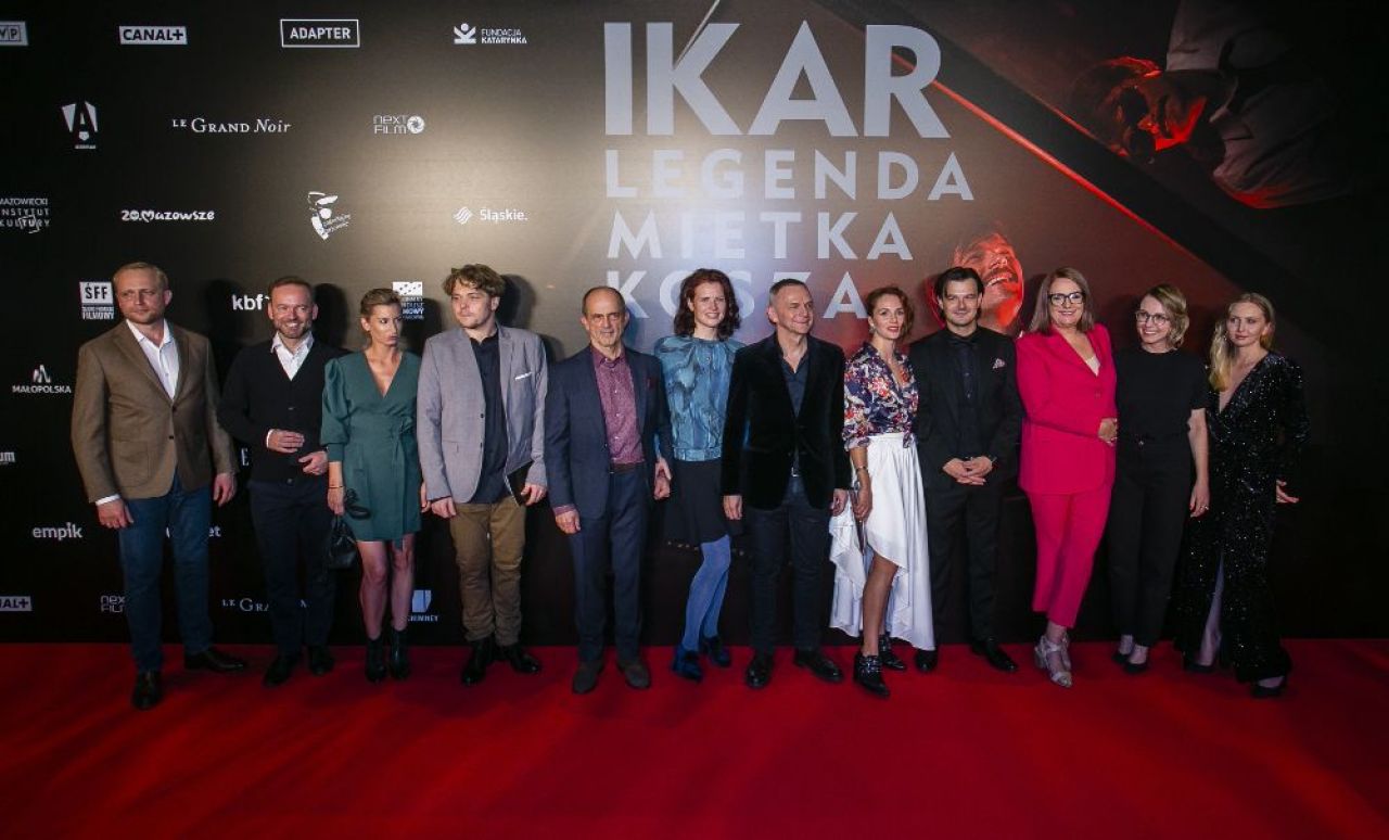 Ikar. Legenda Mietka Kosza - relacja z premiery filmu. Zobacz wywiady