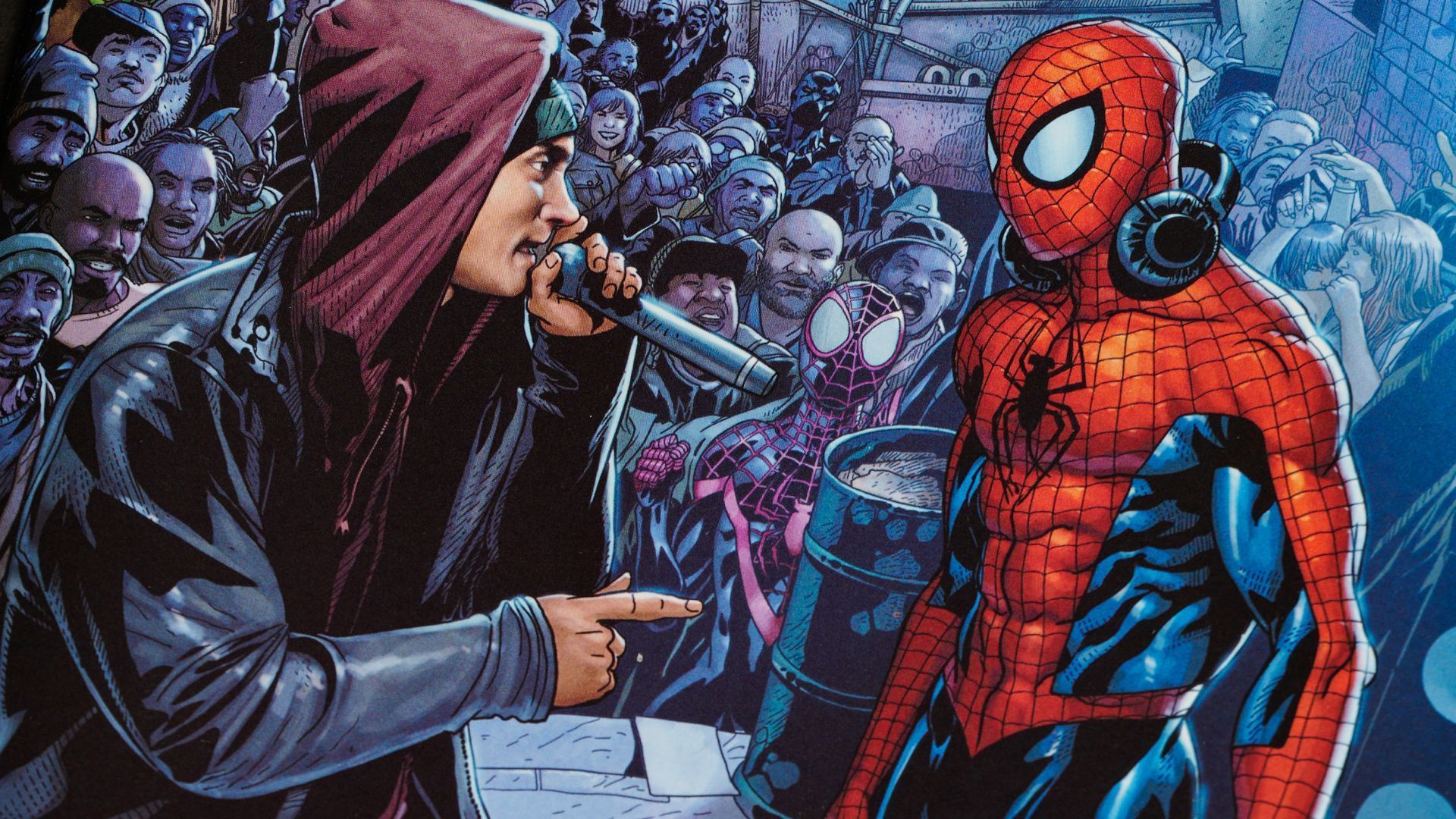 Eminem Spider-Man アメコミ Marvel Comics NIESAMOWITY SPIDER-MAN EMINEM #1 2022 WARIANT