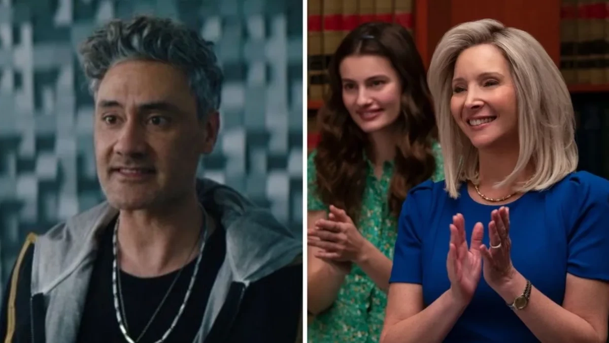 Pierwsze zdjęcie z serialu Bandyci czasu z Lisą Kudrow. Taika Waititi ...