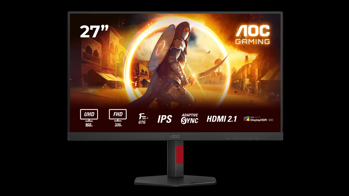 Monitor gamingowy „dwa w jednym” z funkcją Dual Frame od AGON by AOC