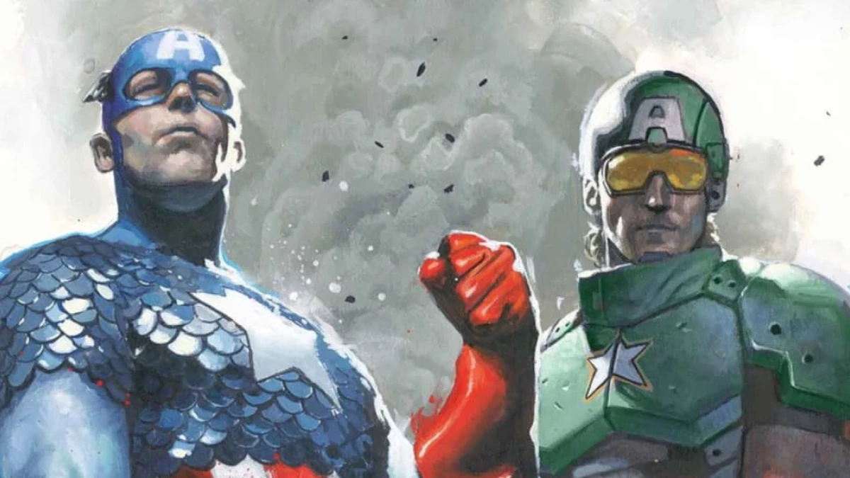 Nowy Kapitan Ameryka to prawdziwy gigant. Jest większy niż Steve Rogers i ma wojskowy styl