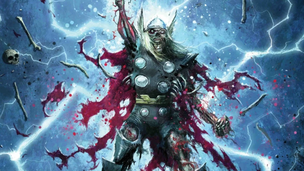 Superbohaterowie Marvela jako przerażające zombie. Te okładki to istny horror