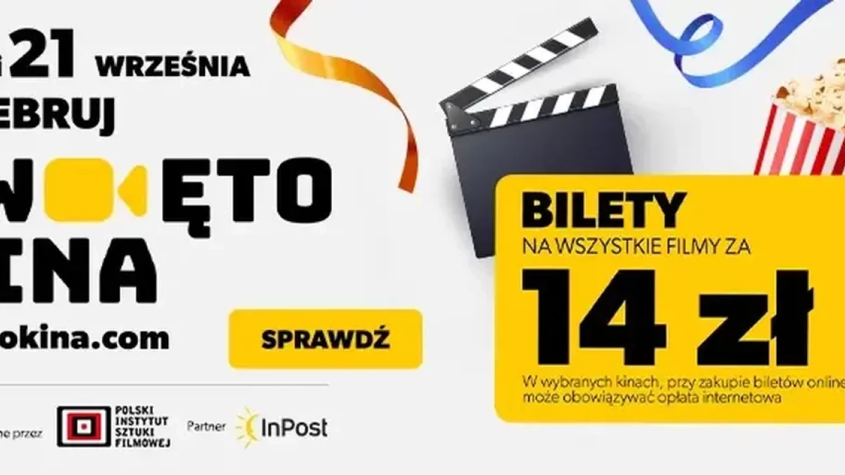 Święto Kina już za moment - wszystkie filmy za 14 zł!