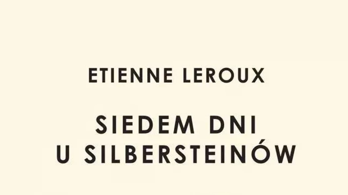 Siedem dni u Silbersteinów - recenzja książki