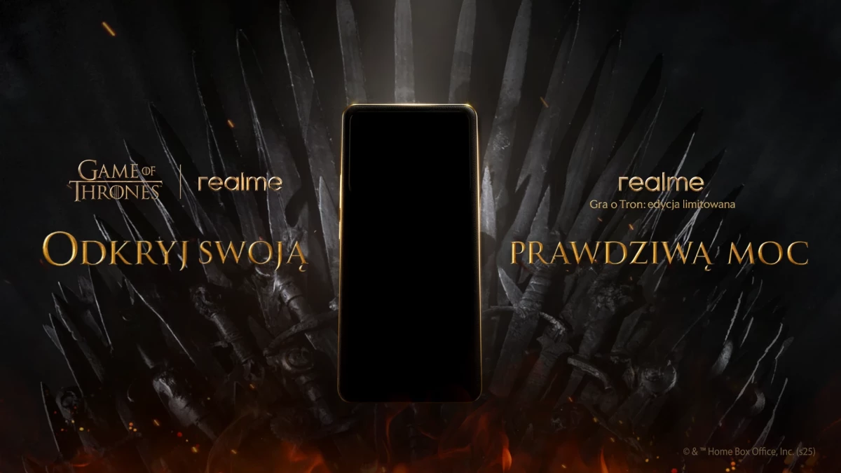 Smartfon z Westeros? realme zapowiada edycję specjalną inspirowaną Grą o Tron!
