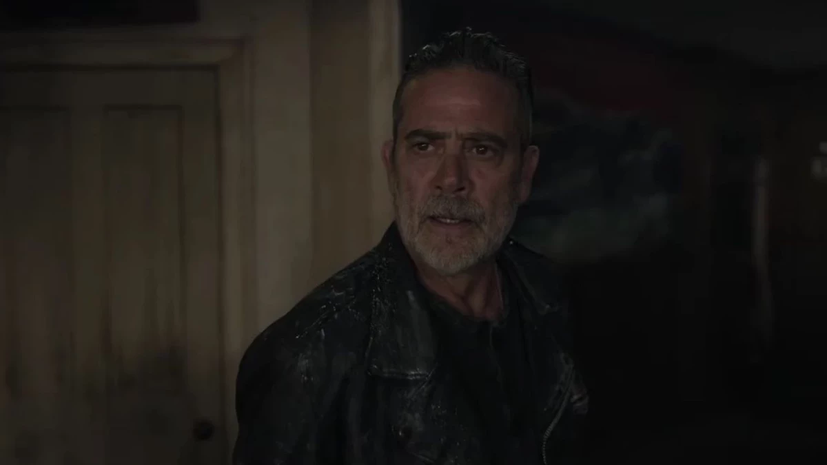 Fragment odcinka z 3. sezonu The Walking Dead: Dead City. Negan spotyka Dillarda