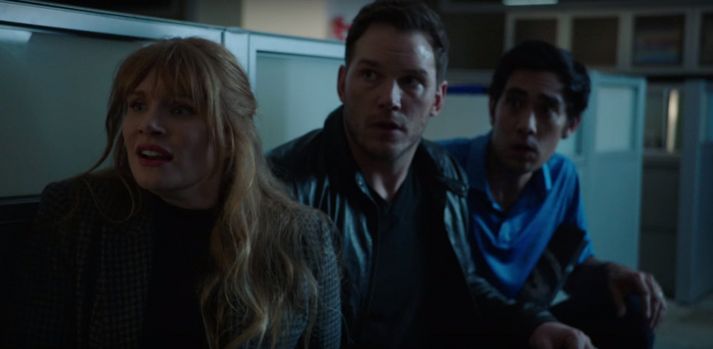 Zwiastun Jurassic World 2 zagrożony przez dinozaura. Zobacz zabawną