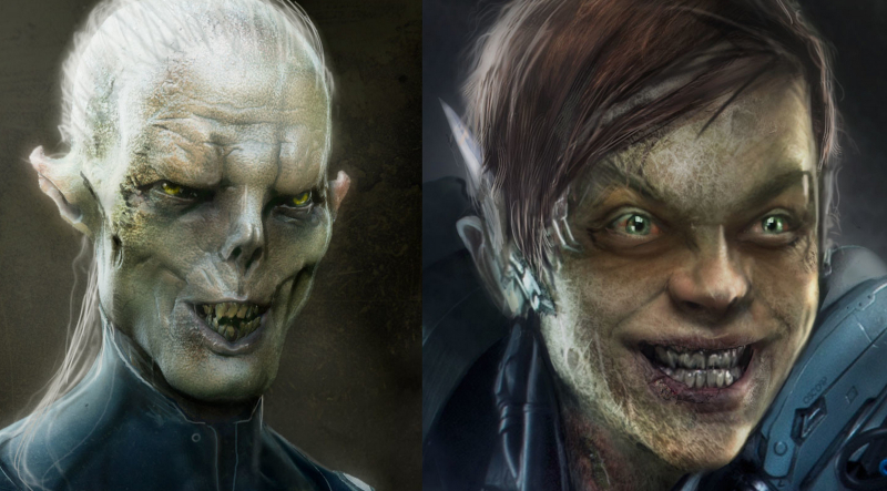 Niesamowity Spider-Man 2 - szkice koncepcyjne. Jest Zielony Goblin