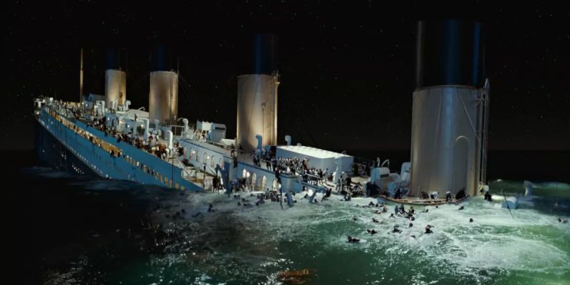 James Cameron Titanic - wielki film i... mali ludzie. James Cameron w nietypowy sposób zaoszczędził milion dolarów - naEKRANIE.pl