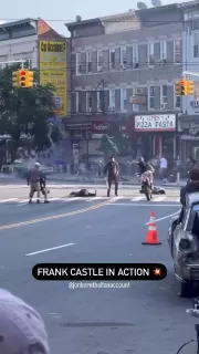 Punisher - nagrania z planu